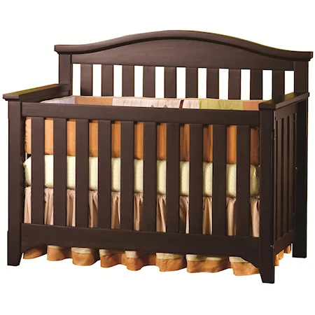 Lifetime Convertible Crib w/ Toddler Bed Conversion